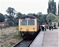 Class 105 DMU at St Albans Abbey