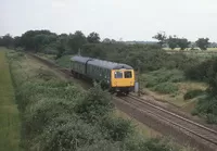 Class 105 DMU at Levington