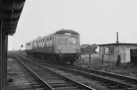 Class 105 DMU at Postland