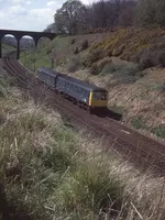 Class 105 DMU at Woodbridge