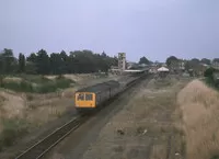 Class 105 DMU at Felixstowe