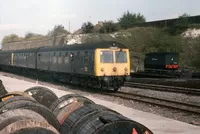 Class 105 DMU at Hitchin