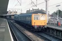 Class 105 DMU at Carnforth