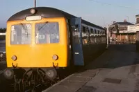 Class 105 DMU at Marks Tey