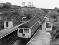 Class 105 DMU at Hapton