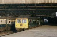 Class 105 DMU at Perth