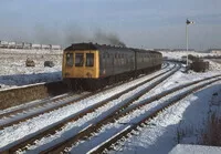 Class 107 DMU at Dubbs Junction