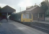 Class 107 DMU at Kilmacolm