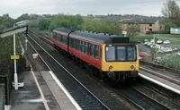 Class 107 DMU at Bishopbriggs