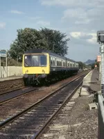 Class 107 DMU at Kingsknowe