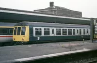 Class 108 DMU at Taunton