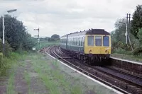 Class 108 DMU at Helsby