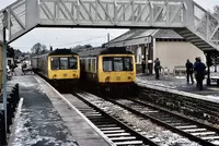 Class 108 DMU at Llandrindod Wells