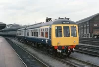 Class 108 DMU at York