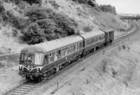 Class 108 DMU at Sandy