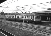 Class 108 DMU at Tamworth