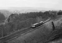 Class 108 DMU at Baron Wood, Settle and Carlisle Line