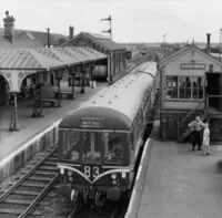 Class 108 DMU at Sandy