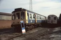 Class 108 DMU at CF Booths