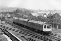 Class 110 DMU at Keighley