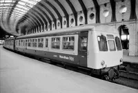 Class 111 DMU at York