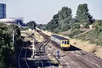 Class 114 DMU at Three Spires Junction