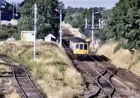 Class 114 DMU at Three Spires Junction