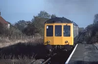 Class 114 DMU at Barton-on-Humber