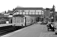 Class 114 DMU at Stratford-upon-Avon