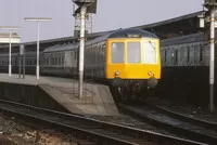 114 DMU at Derby