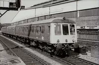 Class 116 DMU at London Paddington