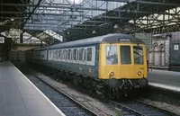 Class 116 DMU at Crewe