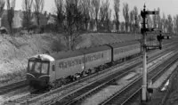 Class 116 DMU at Acocks Green