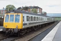 Class 116 DMU at Kidderminster