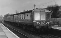 Class 116 DMU at Hall Green