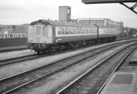 Class 116 DMU at Cardiff