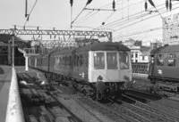 Class 116 DMU at Glasgow Central