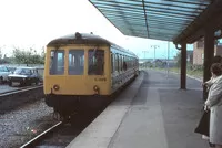 Class 116 DMU at Merthyr Tydfil