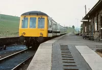 Class 116 DMU at Rhymney