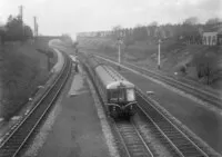 Class 116 DMU at Acocks Green &amp;amp;amp; South Yardley