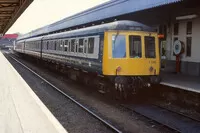 Class 116 DMU at Cardiff