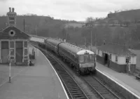 Class 116 DMU at Quakers Yard