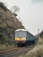 Class 116 DMU at an unknown location