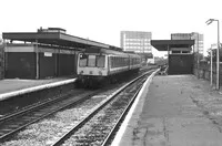 Class 117 DMU at Leytonstone High Road