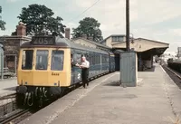 Class 117 DMU at Yeovil Pen Mill