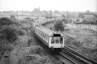 Class 117 DMU at Whitemoor