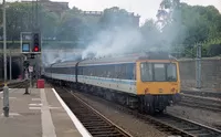 Class 117 DMU at Edinburgh Waverley