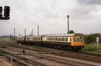 Class 117 DMU at Westbury