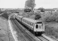 Class 117 DMU at Frome