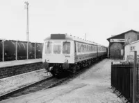 Class 117 DMU at Frome